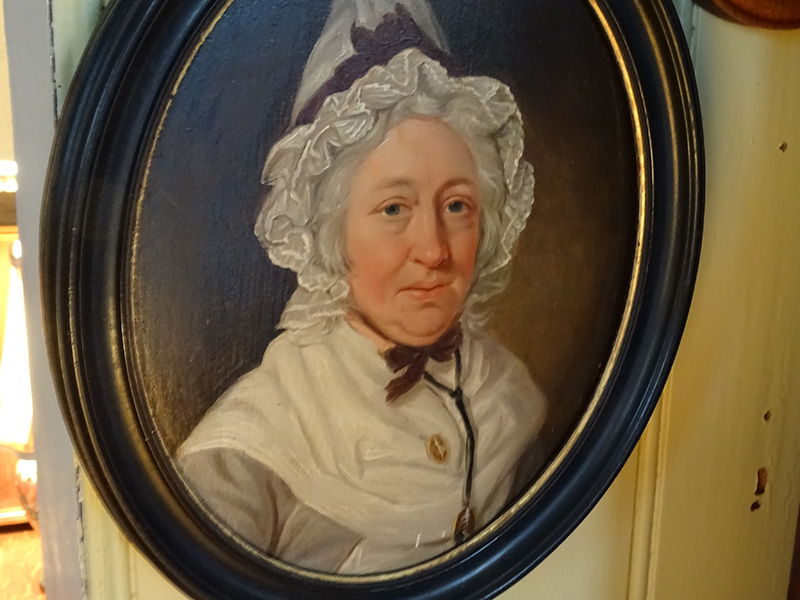 19th Century Oil Painting Portrait of a Woman